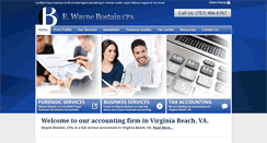 Desktop Screenshot of bostaincpa.com